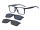 Blue Black Transparent